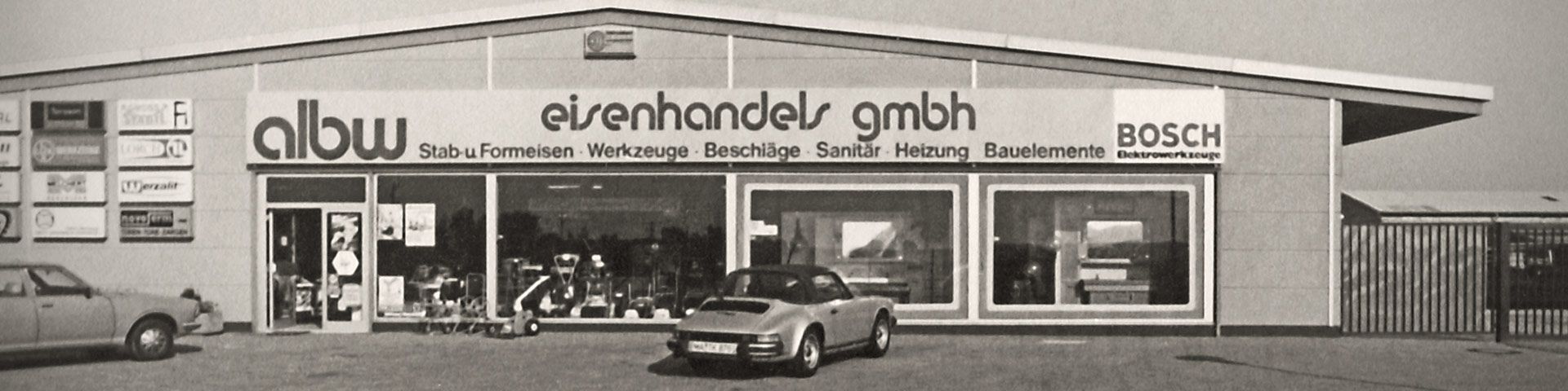 Foto aus der Gründungszeit der albw Handels GmbH