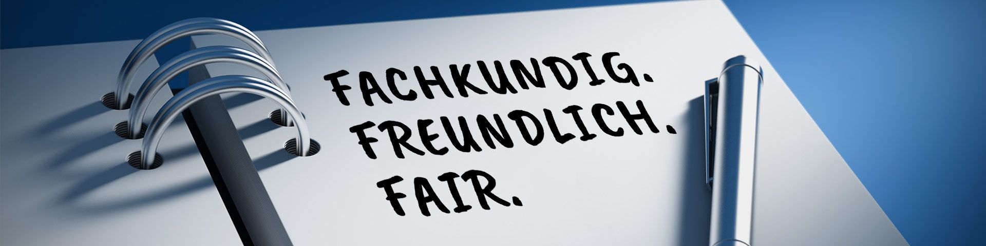 Fachkundig. Freundlich. Fair. (Foto © iStock.com/XtockImages)