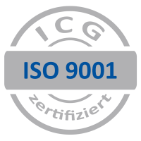 ICG zertifiziert: ISO 9001