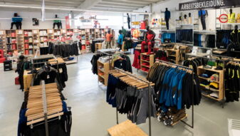 Arbeitsschutz-Abteilung im albw Shop in Waghäusel-Kirrlach
