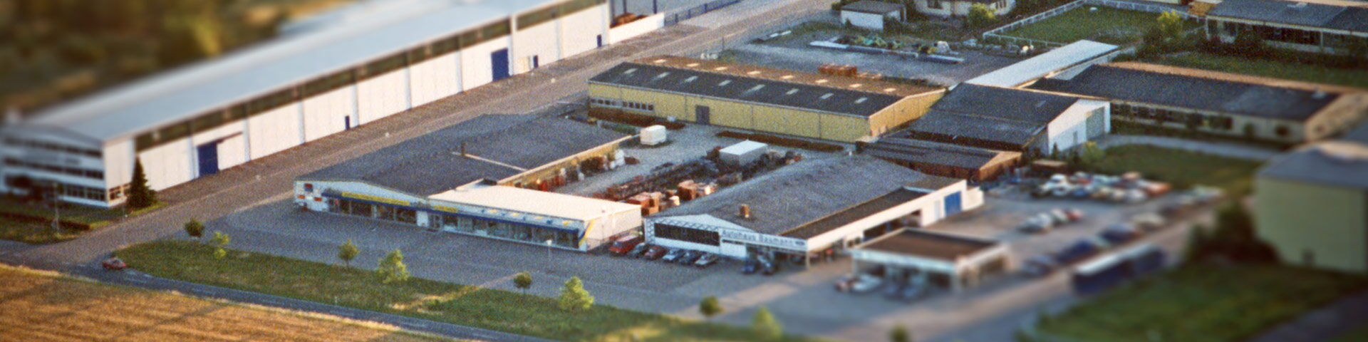 Altes Luftbild der albw Handels GmbH